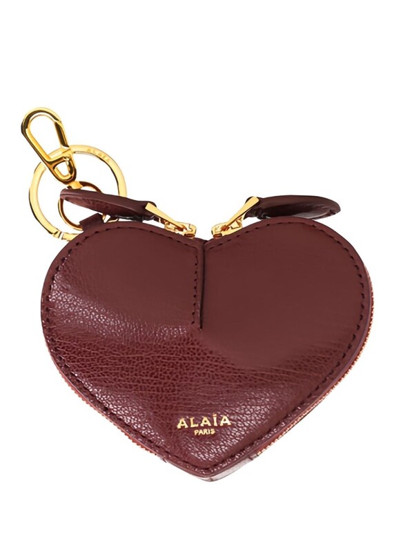  Alaïa Alaïa Le Coeur Leather Coin Case 