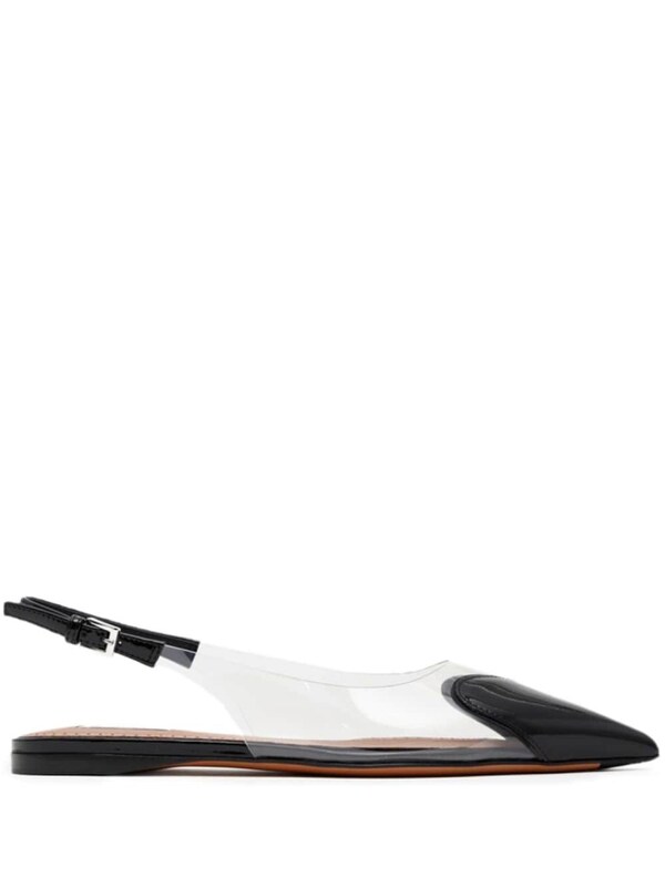  Alaïa Alaïa Le Coeur Slingback Flats 