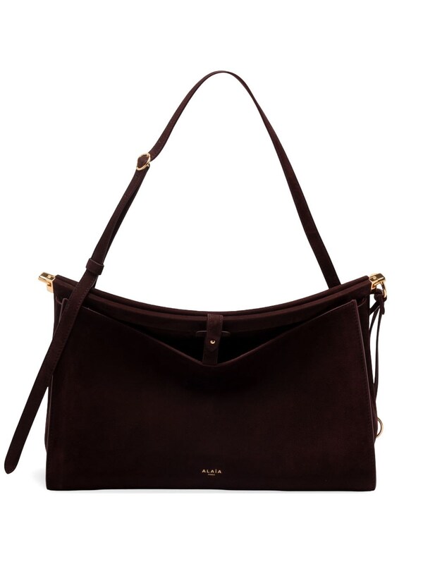 Alaïa Alaïa Pocket 35 Leather Shoulder Bag 
