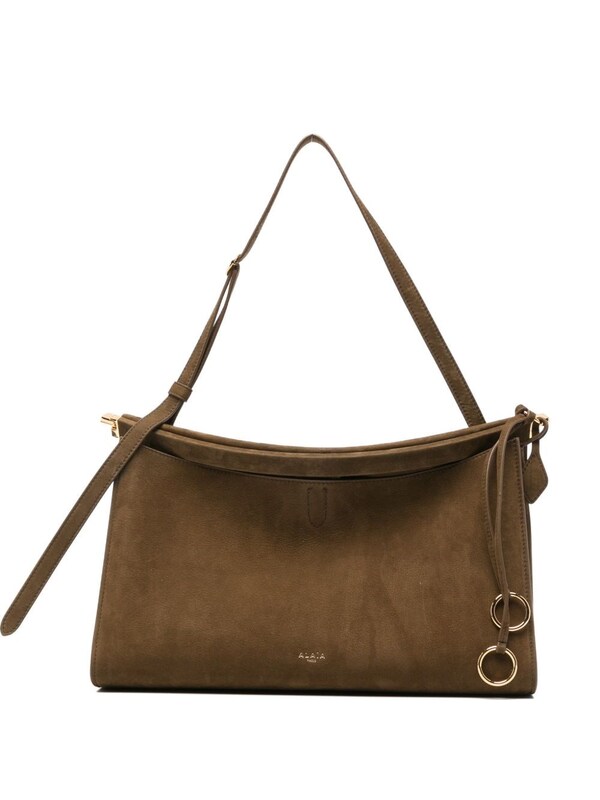  Alaïa Alaïa Pocket 35 Leather Shoulder Bag 