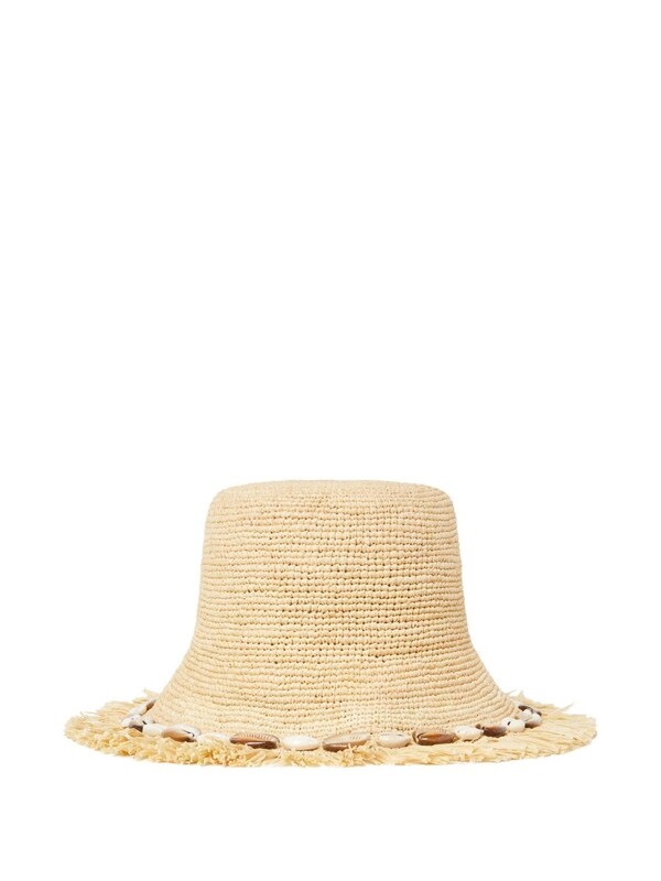  Alanui Alanui Chasing The Shadows Rafia Hat 