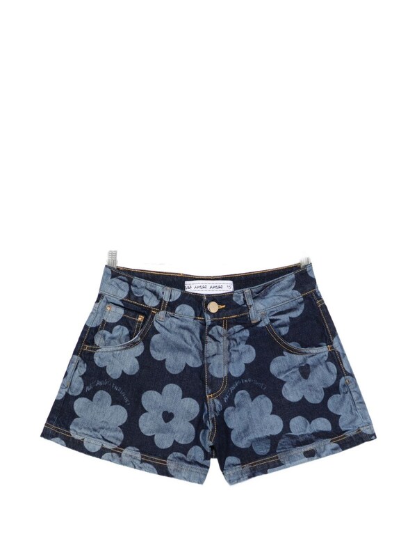  Alessandro Enriquez Alessandro Enriquez Denim Cotton Shorts 
