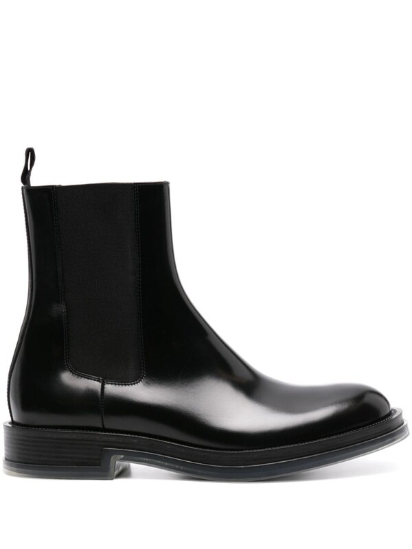  Alexander Mcqueen Alexander Mcqueen Logo Boots 