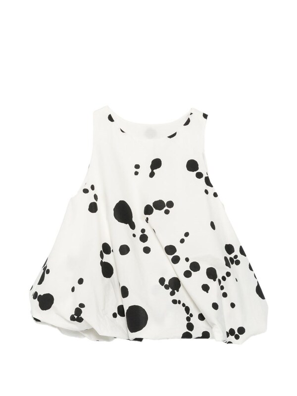  Apuntob Apuntob Printed Cotton Blouse 