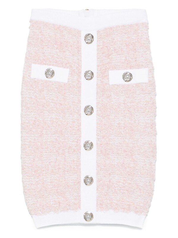  Balmain Balmain Tweed Skirt 