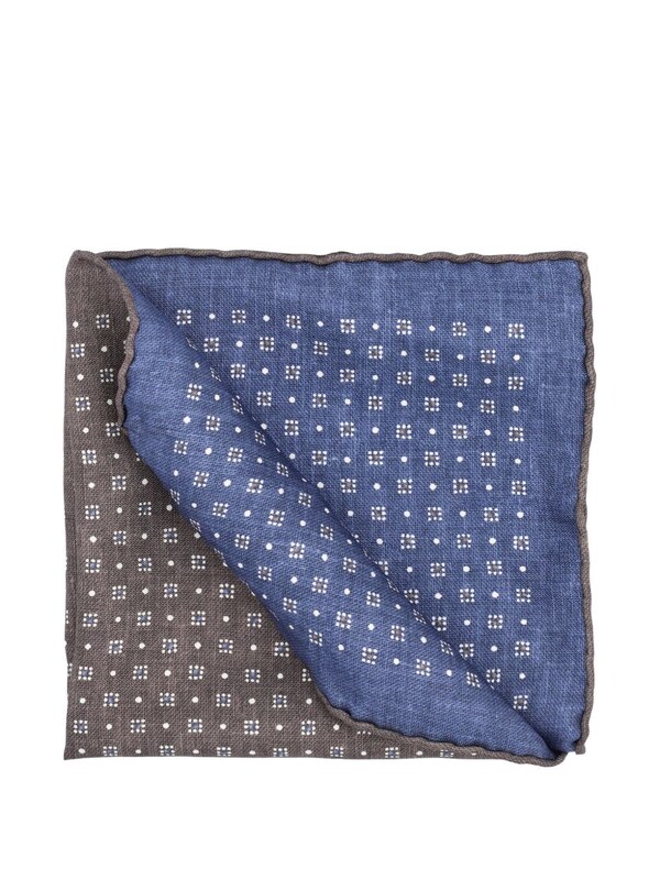  Brunello Cucinelli Brunello Cucinelli Printed Silk Pochette 