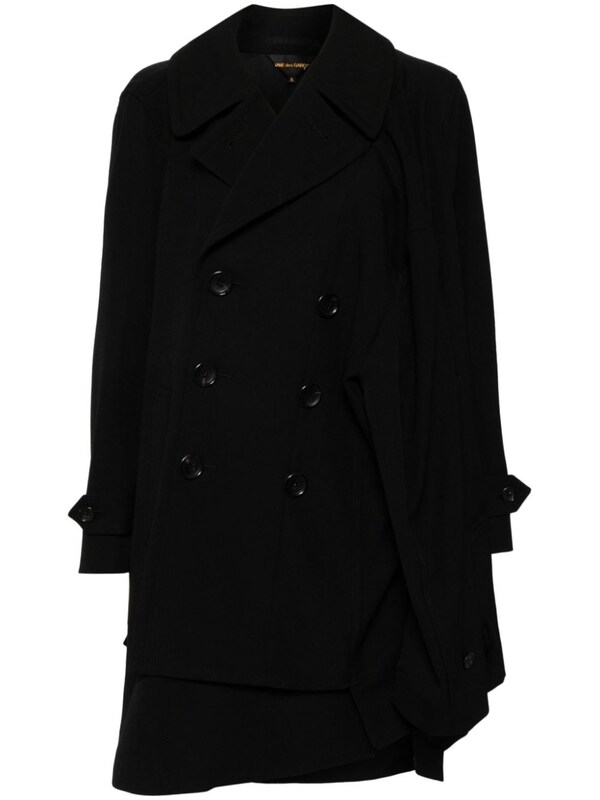  Comme Des Garçons Comme Des Garçons Wool Double-breasted Coat 