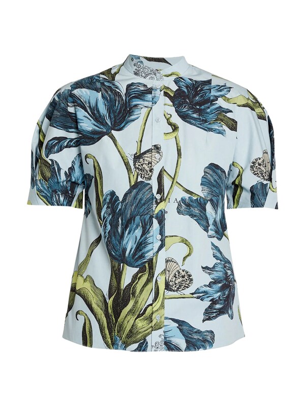  Erdem Erdem Floral Print Short Sleeve Shirt 