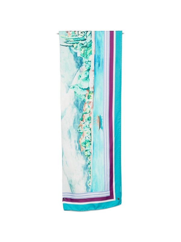  Forte Forte Forte Forte Lake Como Print Foulard 