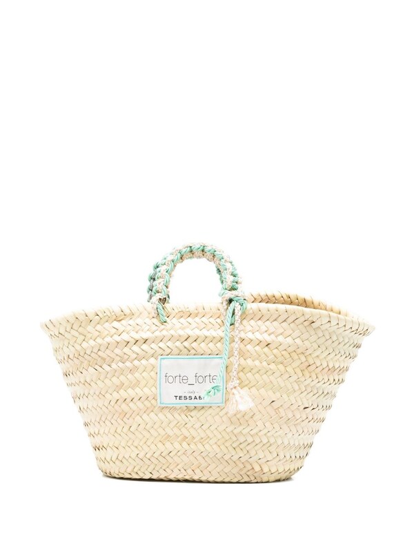  Forte Forte Forte Forte Medium Straw Tote Bag 