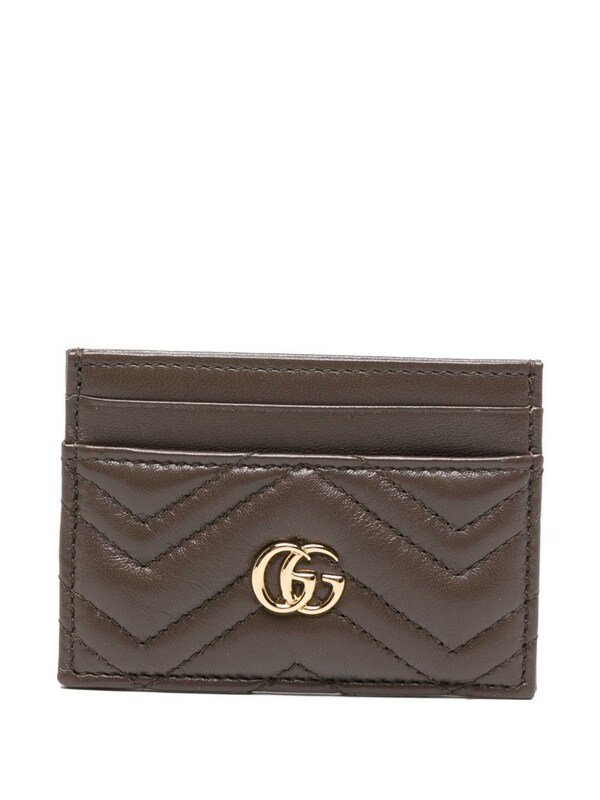 Gucci Gucci Gg Marmont Leather Card Case 