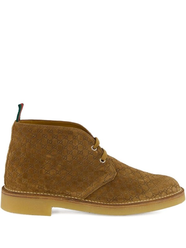  Gucci Gucci Gg Suede Ankle Boot 