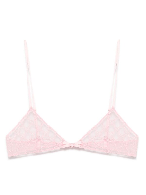  Gucci Gucci Gg Tulle Bra 