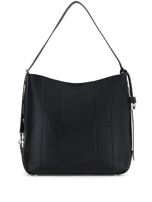  Hogan Hogan Hocket Medium Leather Hobo Bag 