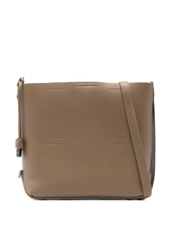  Hogan Hogan Hocket Small Leather Hobo Bag 