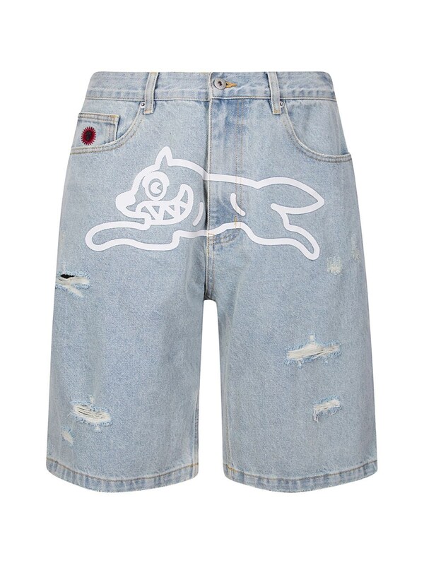  Icecream Icecream Running Dog Denim Shorts 
