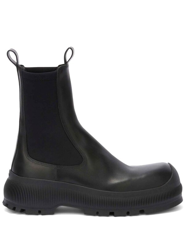  Jil Sander Jil Sander Leather Chelsea Boots 