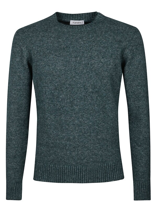 Kangra Kangra Round Neck Fine Wool Sweater 