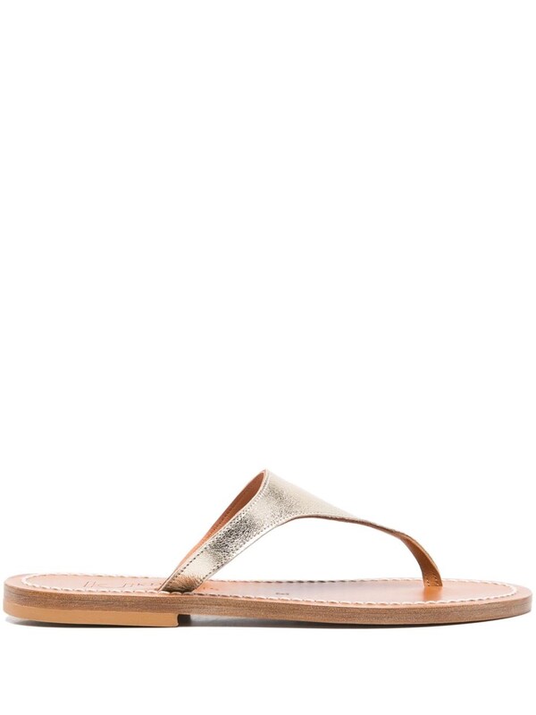  K.jacques K.jacques Pegase Leather Sandals 
