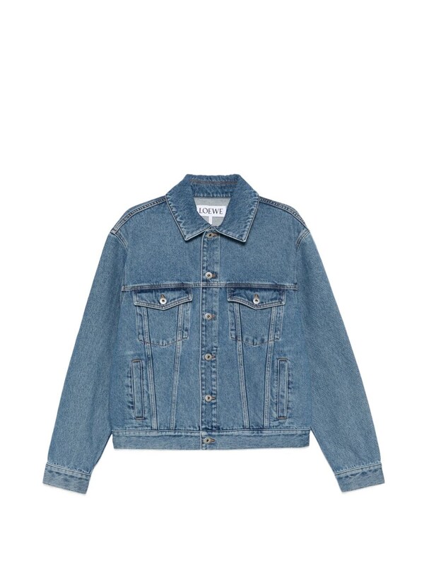  Loewe Loewe Anagram Denim Jacket 