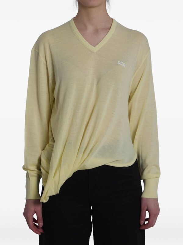  Loewe Loewe Wool V-necked Sweater 