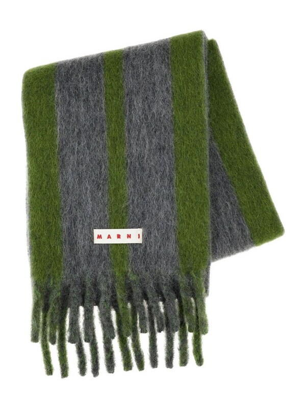  Marni Marni Contrasting Double Stripe Scarf 