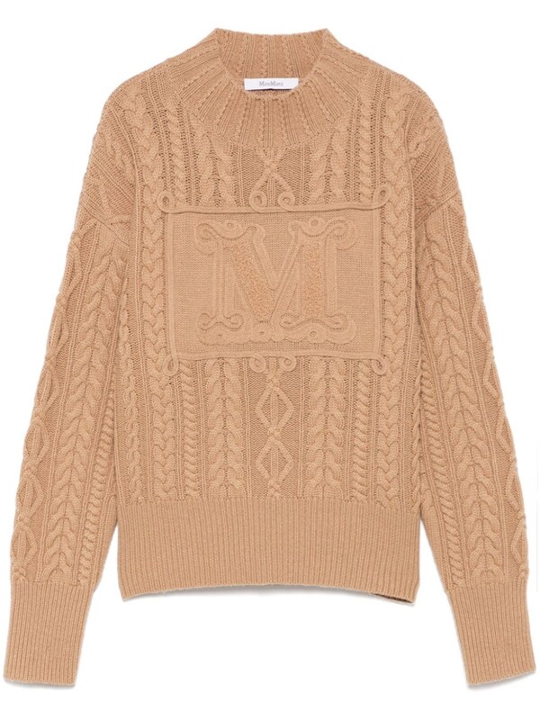  Max Mara Max Mara Wool And Cashmere Crewneck Jumper 