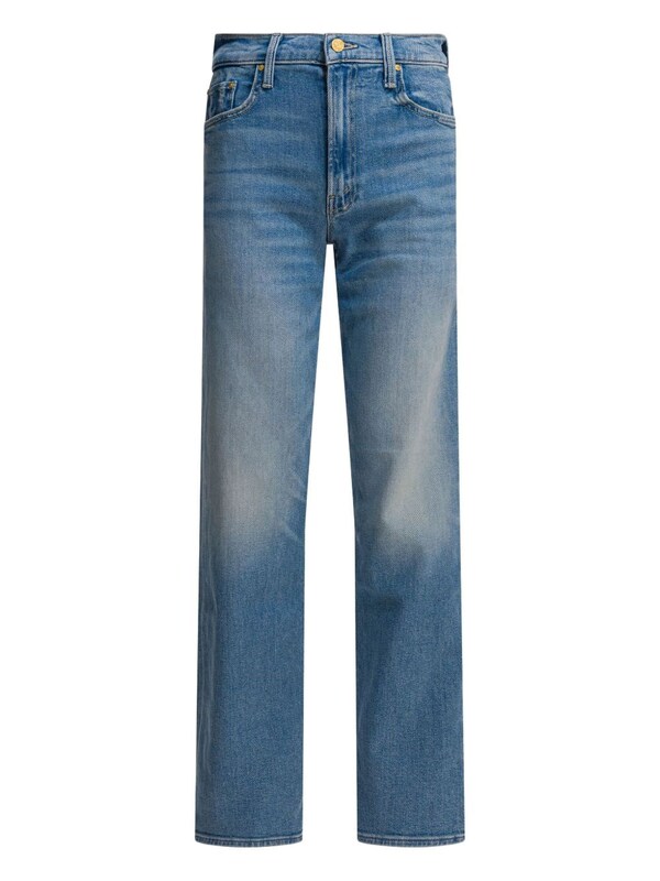  Mother Mother The Spinner Zip Sneak Denim Jeans 