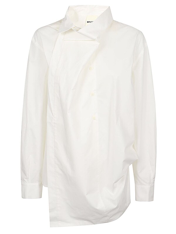  Opificio Opificio Draped Cotton Shirt 
