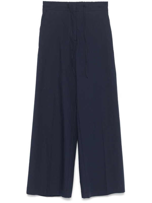  Parosh Parosh Cotton Wide-leg Trousers 