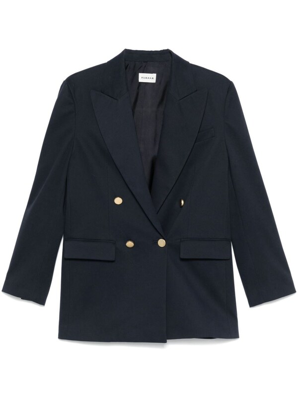 Parosh Parosh Crew Cotton Blend Blazer Jacket 