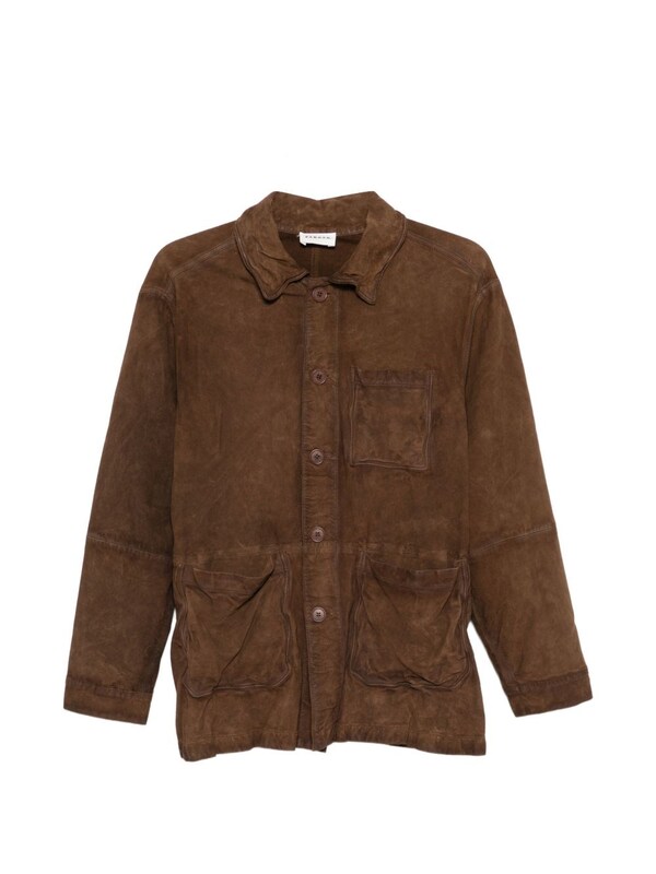  Parosh Parosh Suede Leather Jacket 