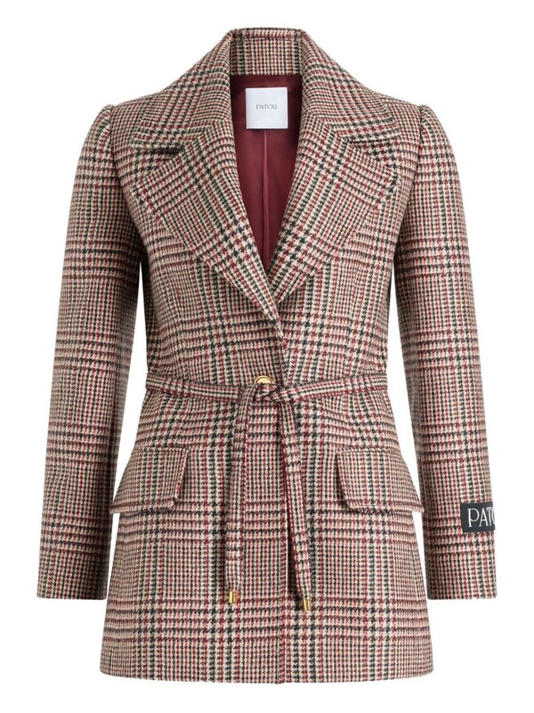 Patou Patou Jqacket With Belt And Pockets 