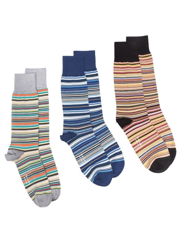  Paul Smith Paul Smith Printed Socks - 3 Pack 