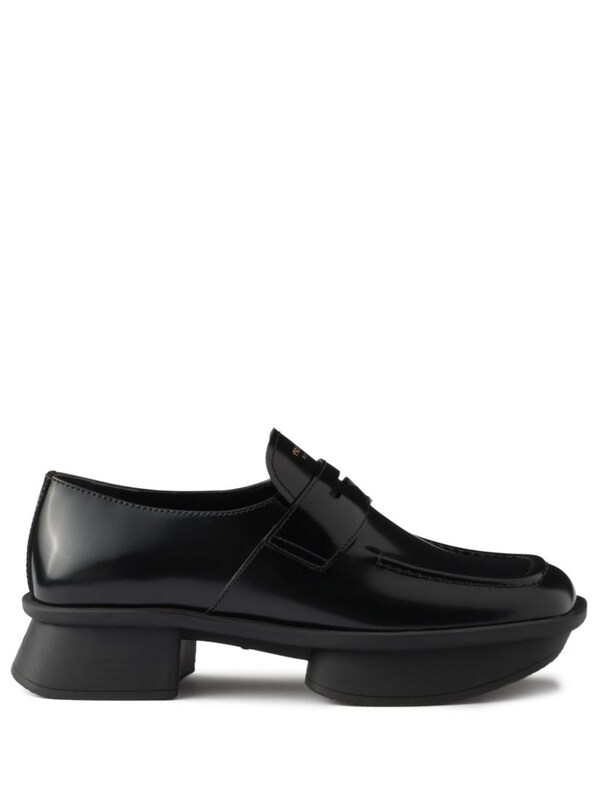  Prada Prada Equal Leather Loafers 