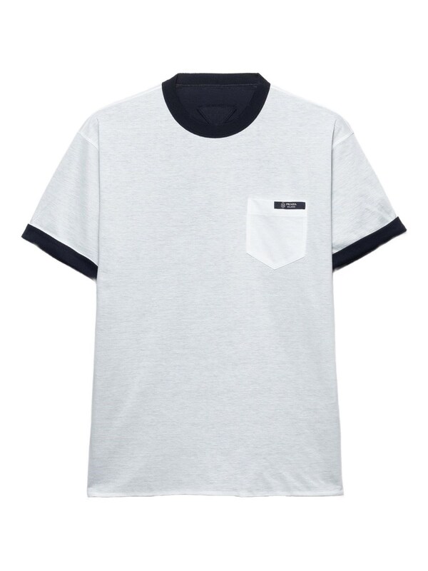  Prada Prada Reversible Cotton T-shirt 