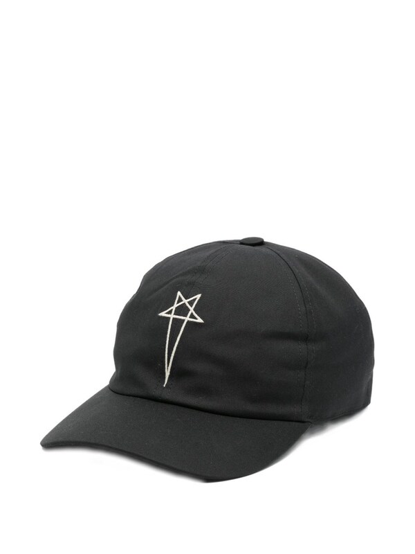  Rick Owens Drkshdw Rick Owens Drkshdw Embroidered Baseball Cap 