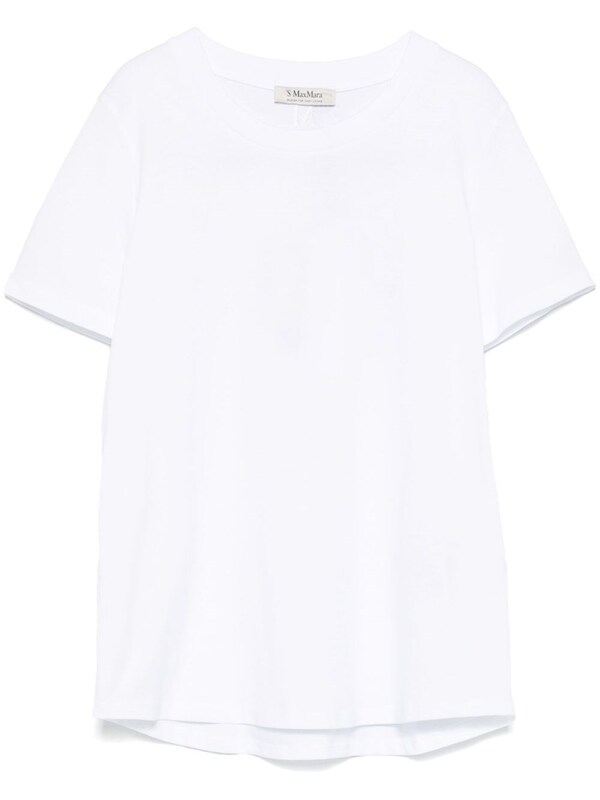  S Max Mara S Max Mara Logo Cotton T-shirt 