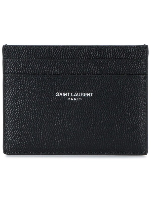  Saint Laurent Saint Laurent Credit Card Holder With Logo 