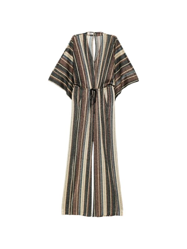  Siyu Siyu Striped Long Jumpsuit 