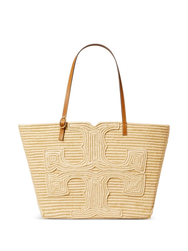  Tory Burch Tory Burch Ella Large Straw Tote 