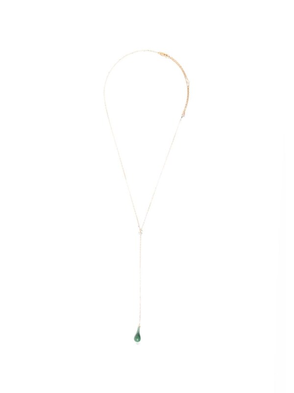  Toteme Toteme Jade Drop Necklace 