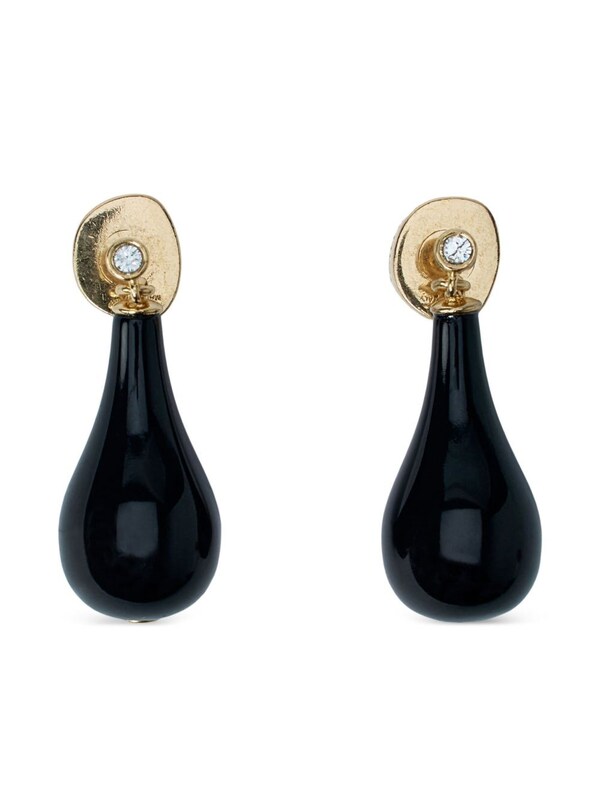  Toteme Toteme Onyx Drops Earrings 