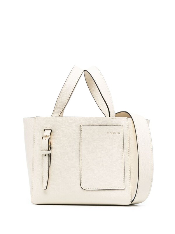  Valextra Valextra Mini Leather Bucket Bag 