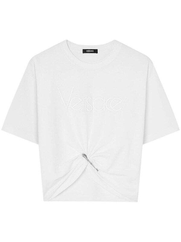  Versace Versace Logo Cotton T-shirt 