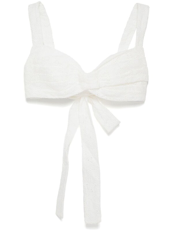  Zimmermann Zimmermann Crush Cotton Bralette 