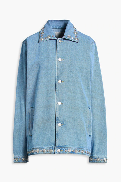  Coperni - Studded Denim Jacket - Blue - Xl 