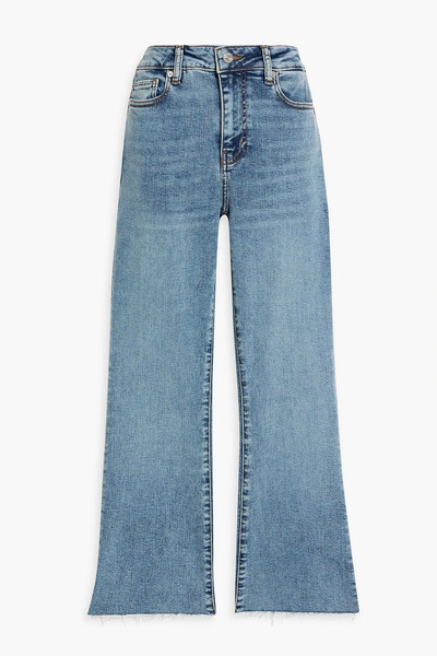  Frame - Le Crop Mini Boot High-rise Bootcut Jeans - Blue - 24 