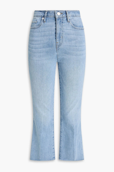  Frame - Le Crop Mini Boot High-rise Bootcut Jeans - Blue - 23 