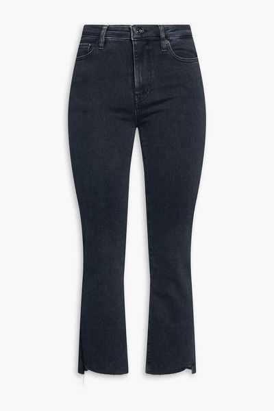  Frame - Le Crop Mini Boot High-rise Bootcut Jeans - Gray - 25 